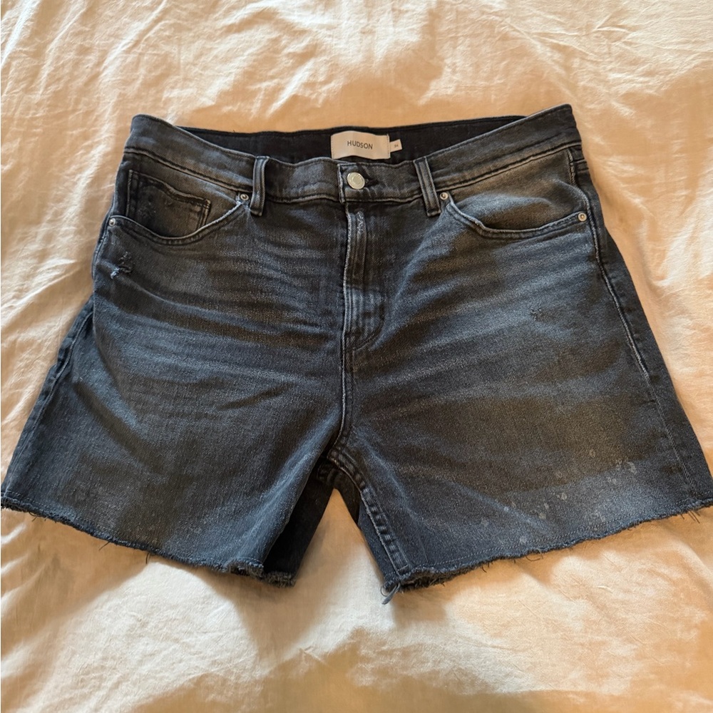 Hudson Jeans Clint Desert Nights Slim Straight Men’s Jeans - Charcoal